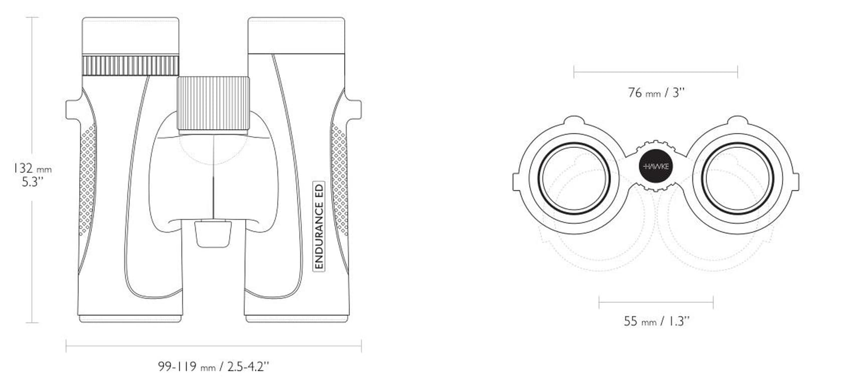 Endurance ED 10x42, view: 1