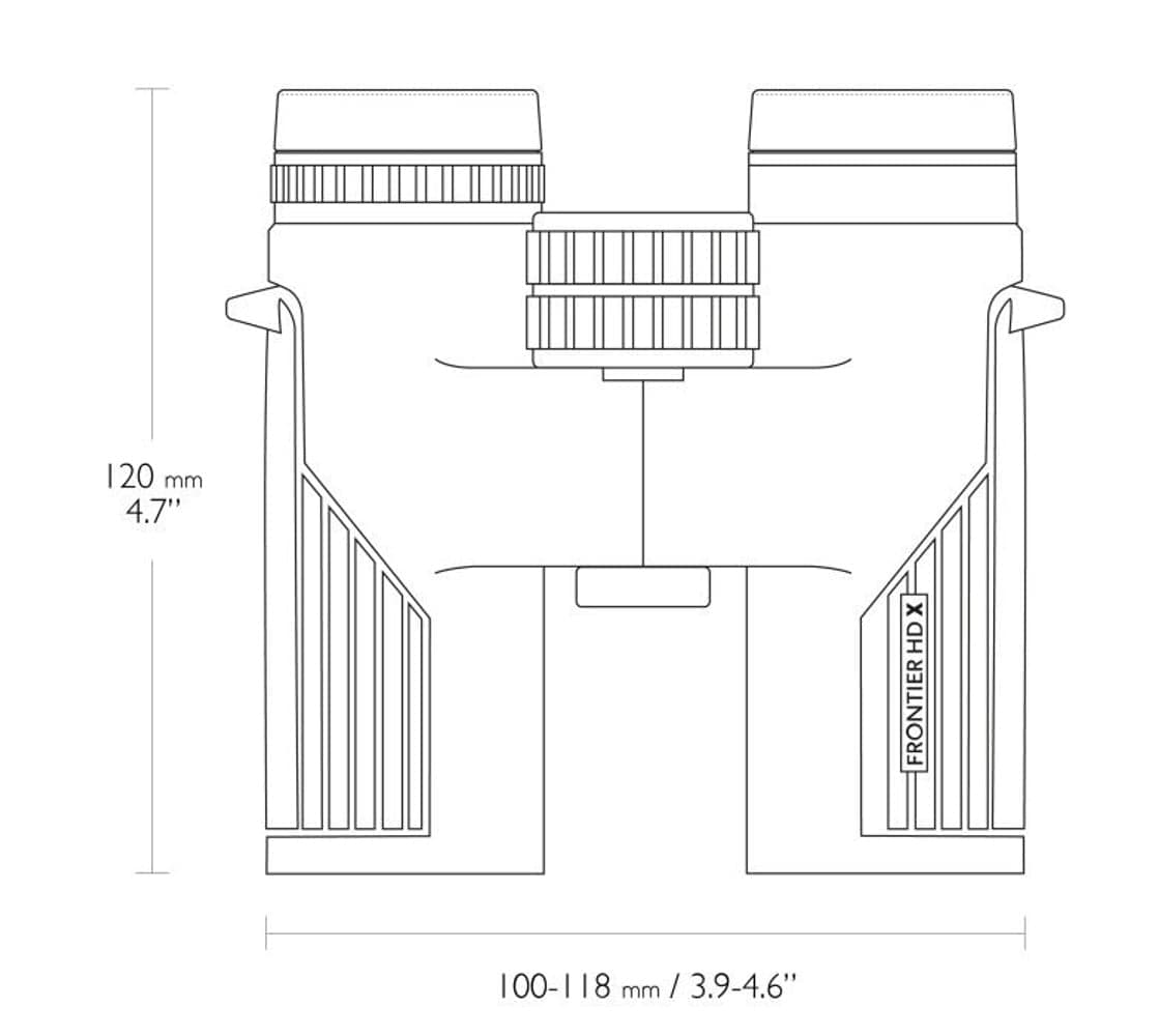 Frontier ED X 8x32 Grå, view: 2