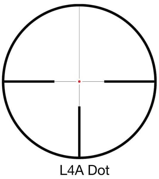 Vantage 30 WA 1-8x24 L4A Dot belyst, view: 2