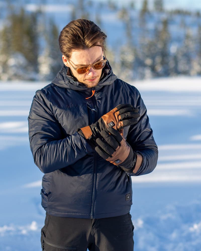 Heated Outdoor Gloves Black Unisex, view: 5