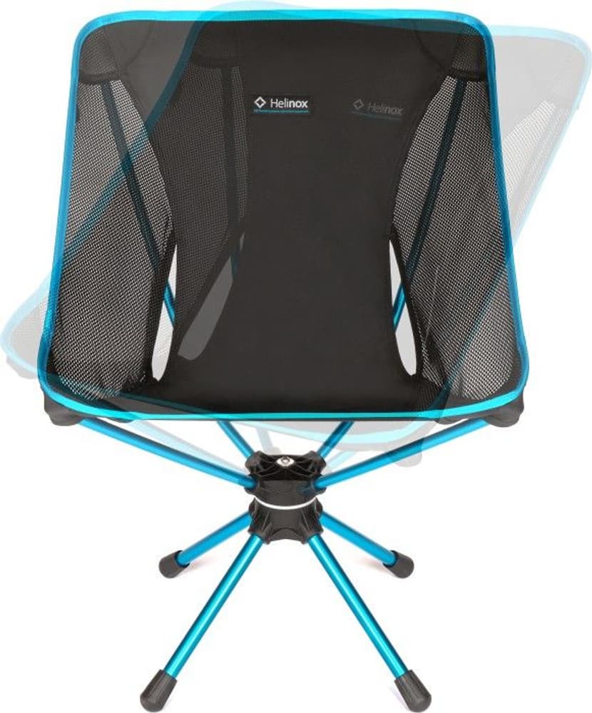 Swivel Chair Black/O Blue, view: 3