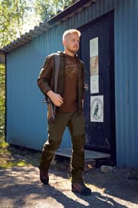 Akkan Shirt Willow Green/Shadow Brown - view: 2