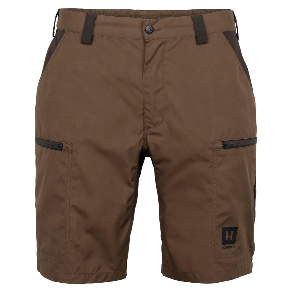 M's Härkila Fjell Shorts Dark Earth/Shadow Brown, view: 0