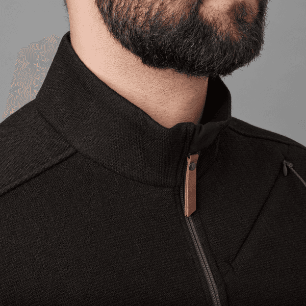 Metso Half Zip Shadow Brown, view: 2