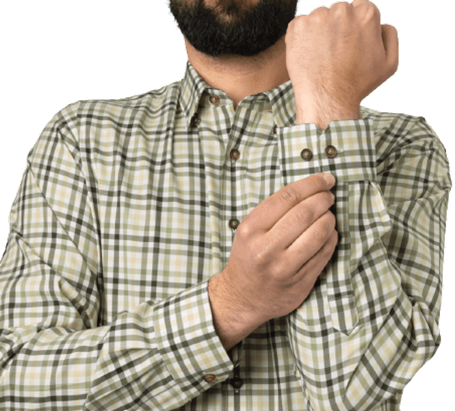 Milford Shirt Beech Green, view: 3