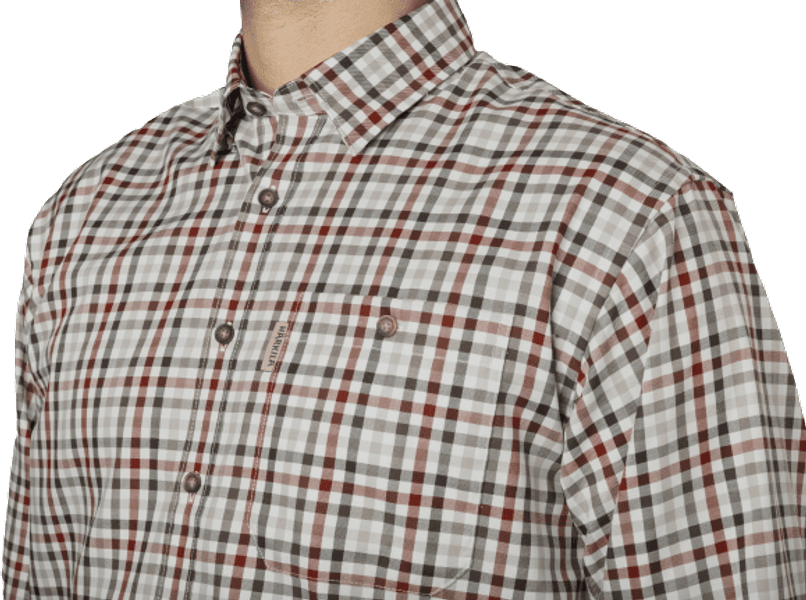 Milford Shirt Bloodstone Red/White, view: 4