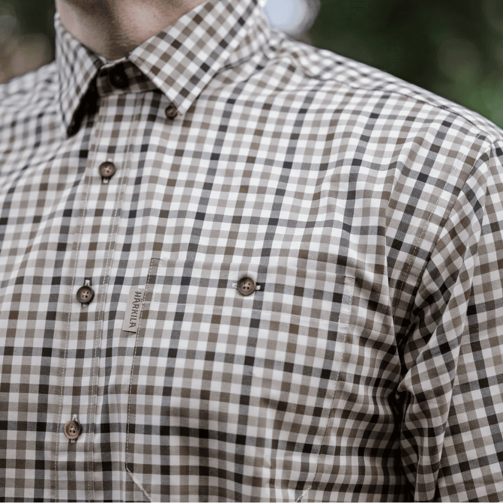 Milford Shirt Blue/Beige Check, view: 4