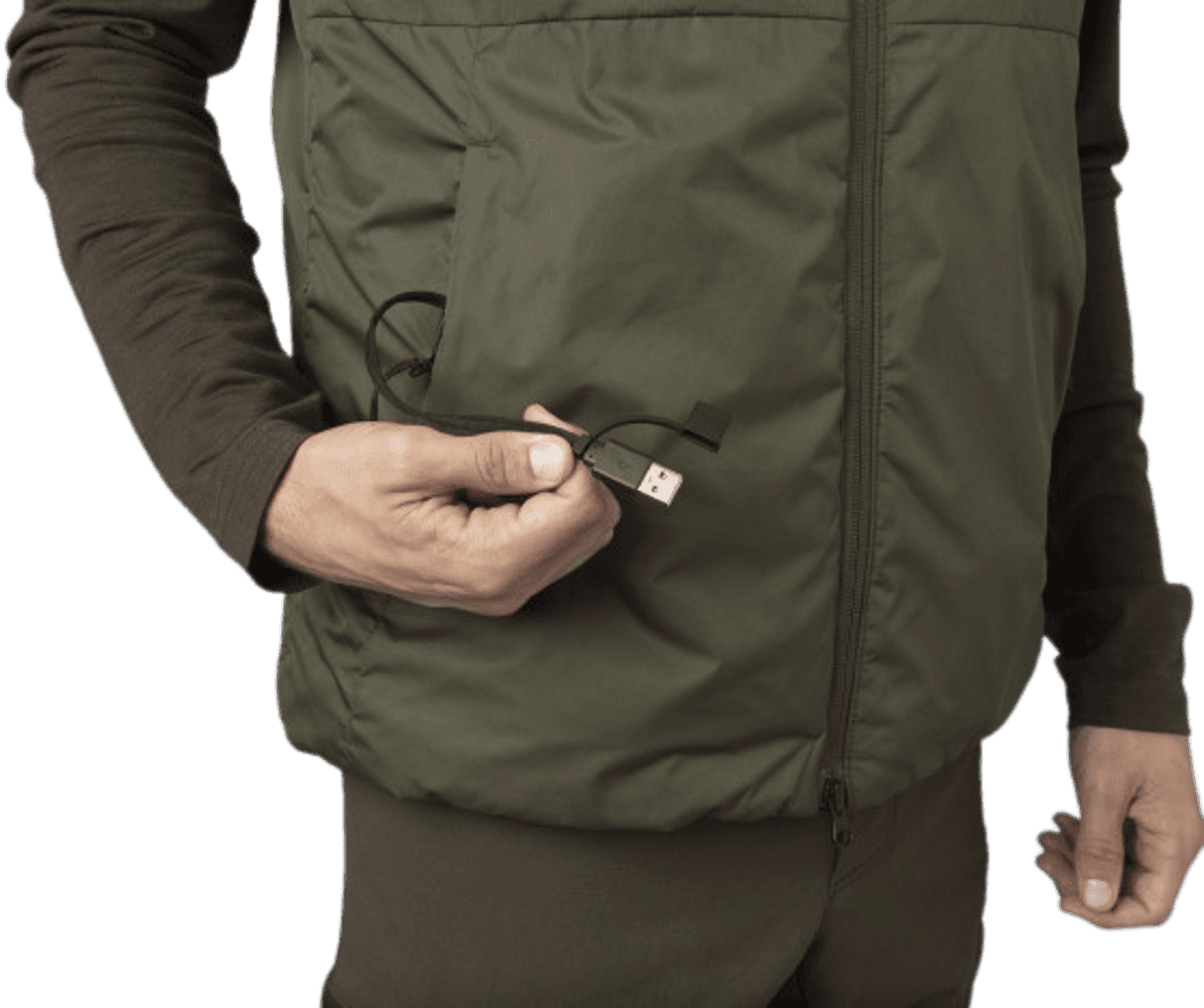 Clim8 Base Vest Willow Green, view: 2