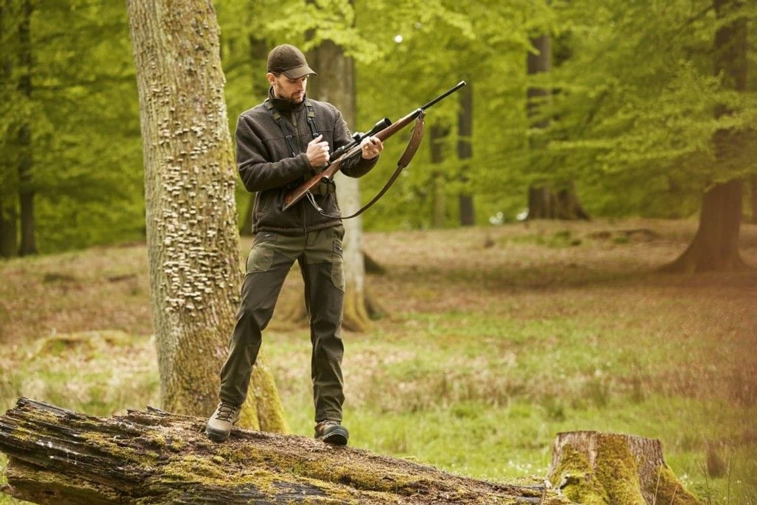 Norja Cardigan Brown Melange, view: 3