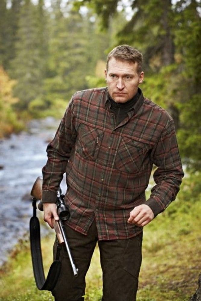 Pajala Skjorte Willow Green Check, view: 3