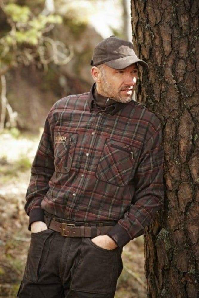 Pajala Skjorte Willow Green Check, view: 2