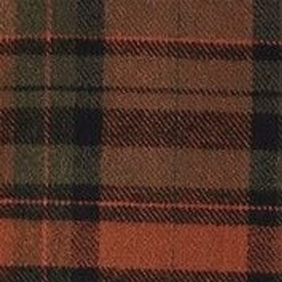 Pajala Skjorte Burnt/Orange Check, view: 2