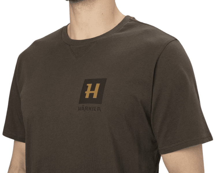 Gorm S S T-shirt Shadow Brown, view: 2