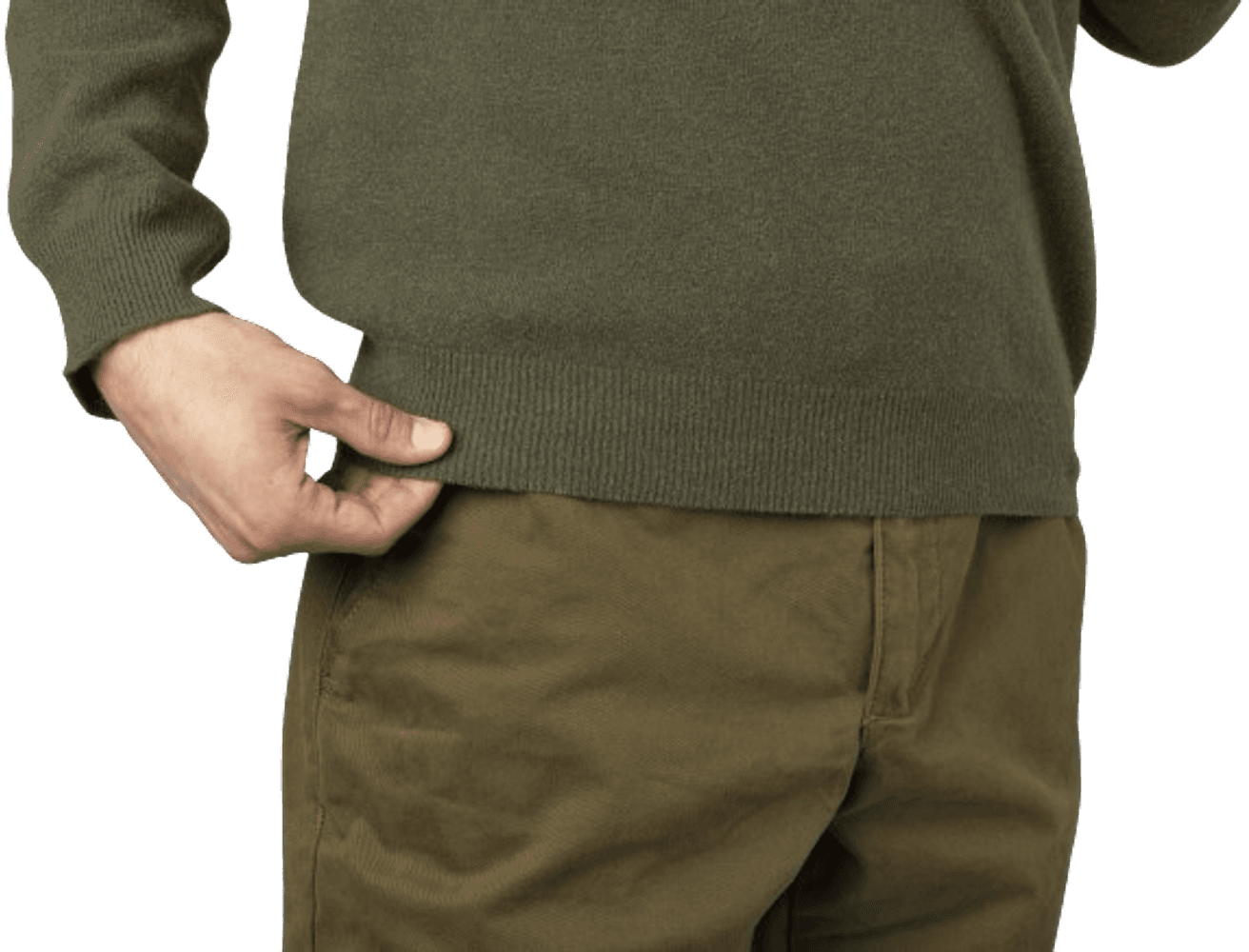 Arran Pullover Olive, view: 3