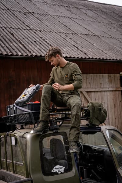 Fjell Trousers Shadow Brown/Shadow Grey, view: 3