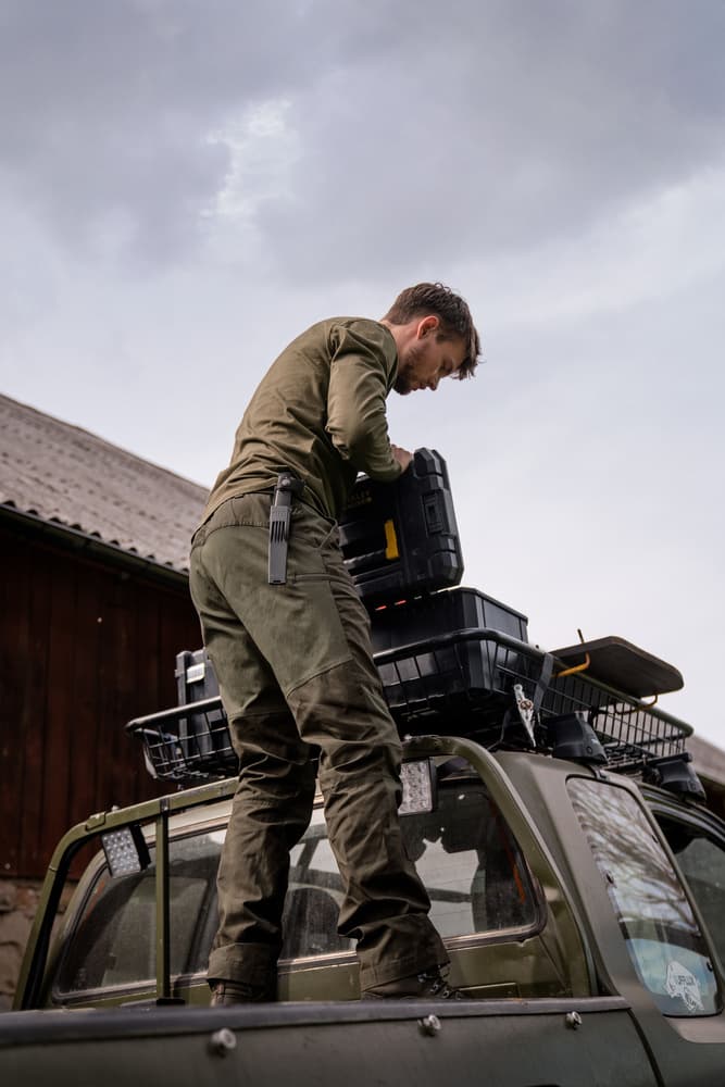 Fjell Trousers Forest Night/Rosin, view: 3