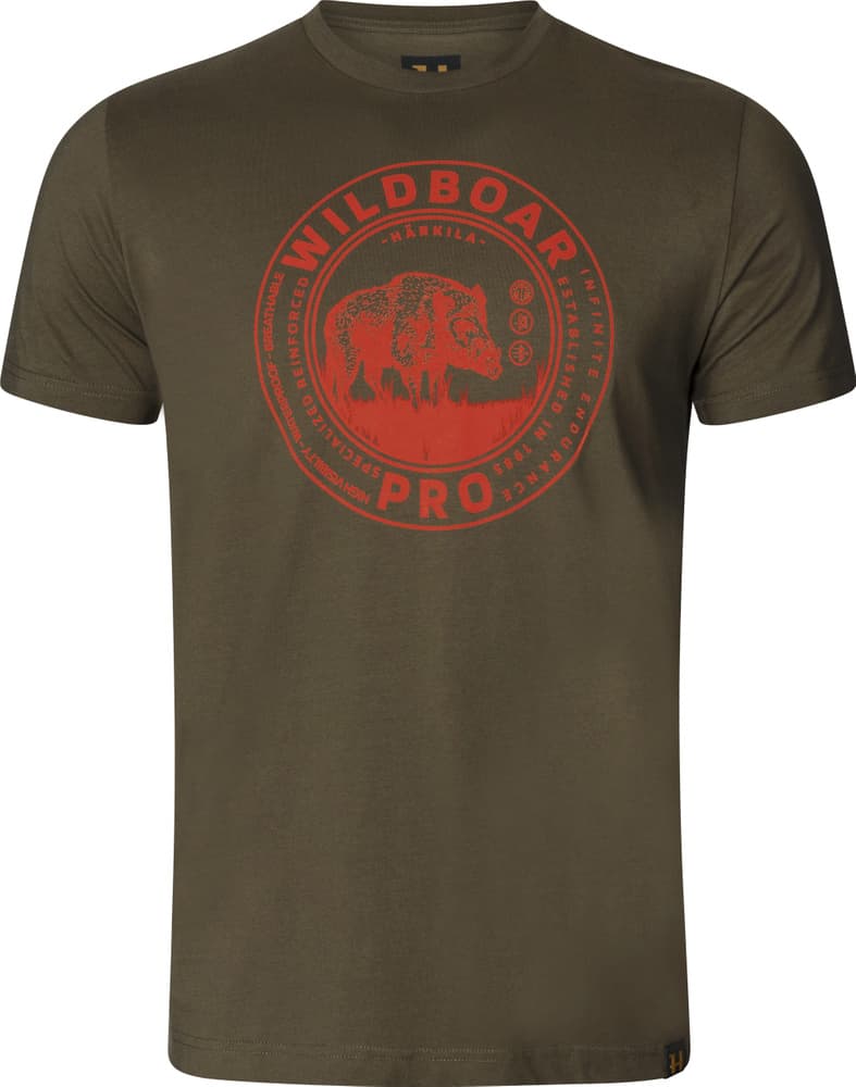 Wildboar T-shirt Willow Green, view: 0