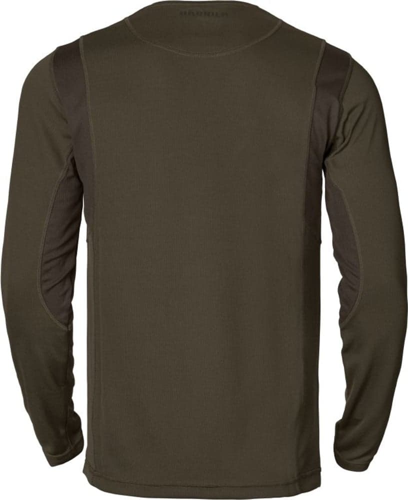 Hunter L/S T-Shirt Hunting Green/Shadow Brown, view: 1