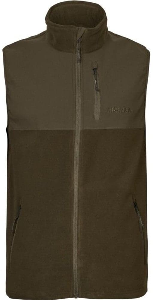 Fjell Fleece Vest Hunting Green/Willow Green, view: 0