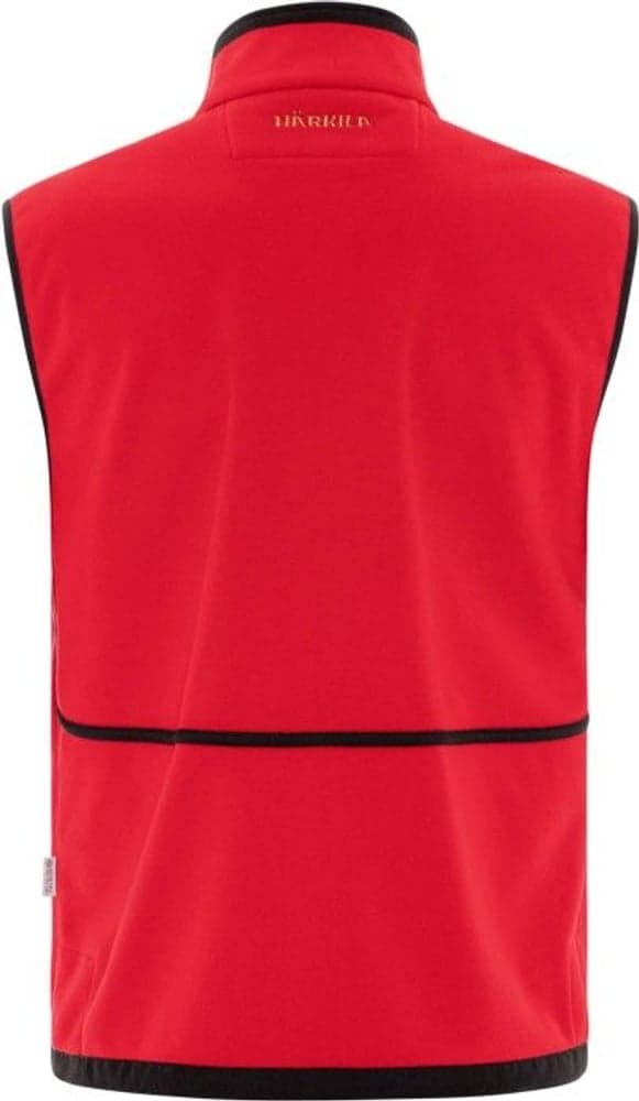 Kamko Fleece Vest Brown/Red, view: 3