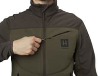 Olaf Fleece Jacket Shadow Brown/Forest Night - view: 2