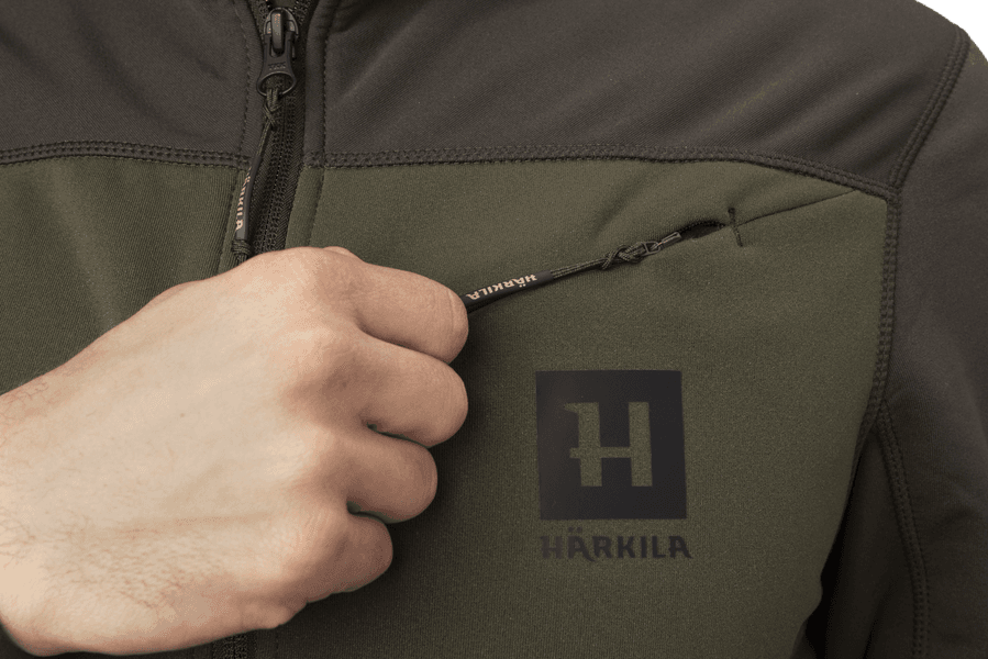 Olaf Fleece Jacket Green/Shadow Grey, view: 4