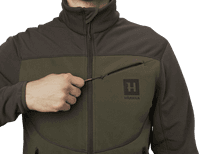 Olaf Fleece Jacket Green/Shadow Grey - view: 3