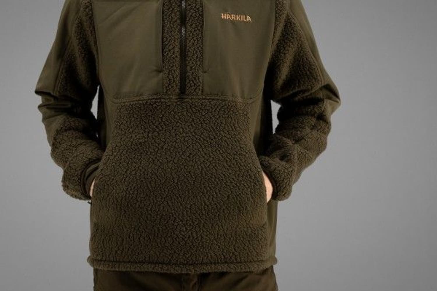 Polar 1 2 Zip Fleece Willow Green, view: 3