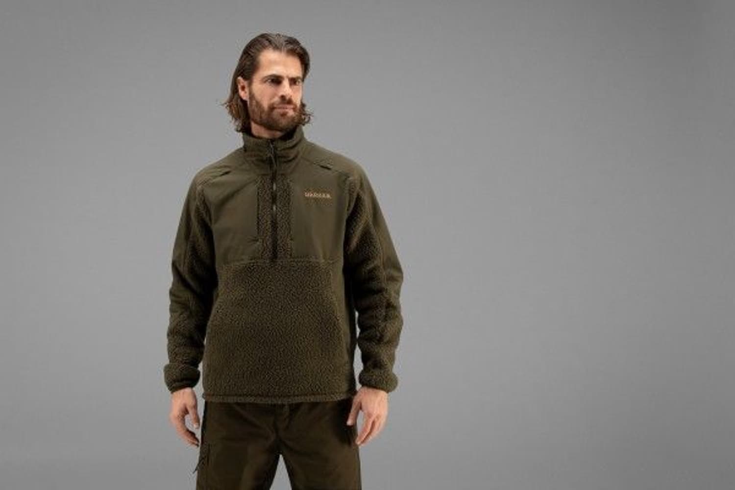 Polar 1 2 Zip Fleece Willow Green, view: 2