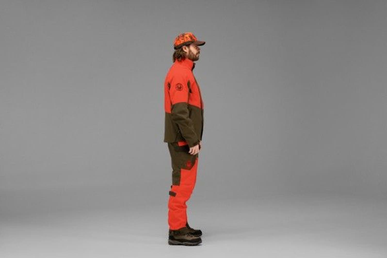 Wildboar Pro Jakke Orange Blaze/Willow Green, view: 4