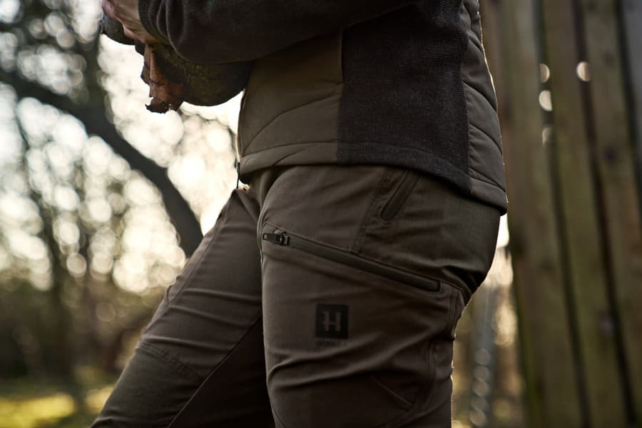 Runa Trouser Women Brown/Willow Green, view: 7