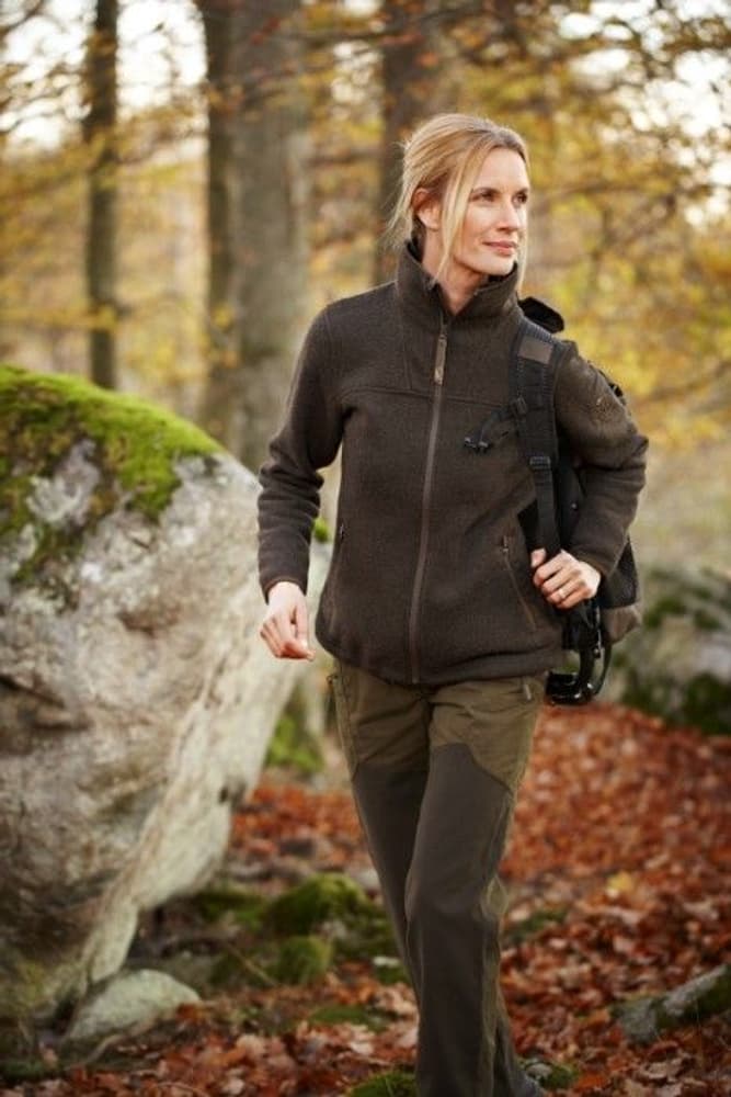 Lilja Lady Cardigan Brown Melange, view: 2