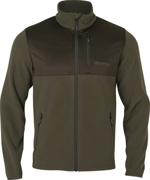 Steinn Fleece Jacket Jacket Light Willow Green, view: 0