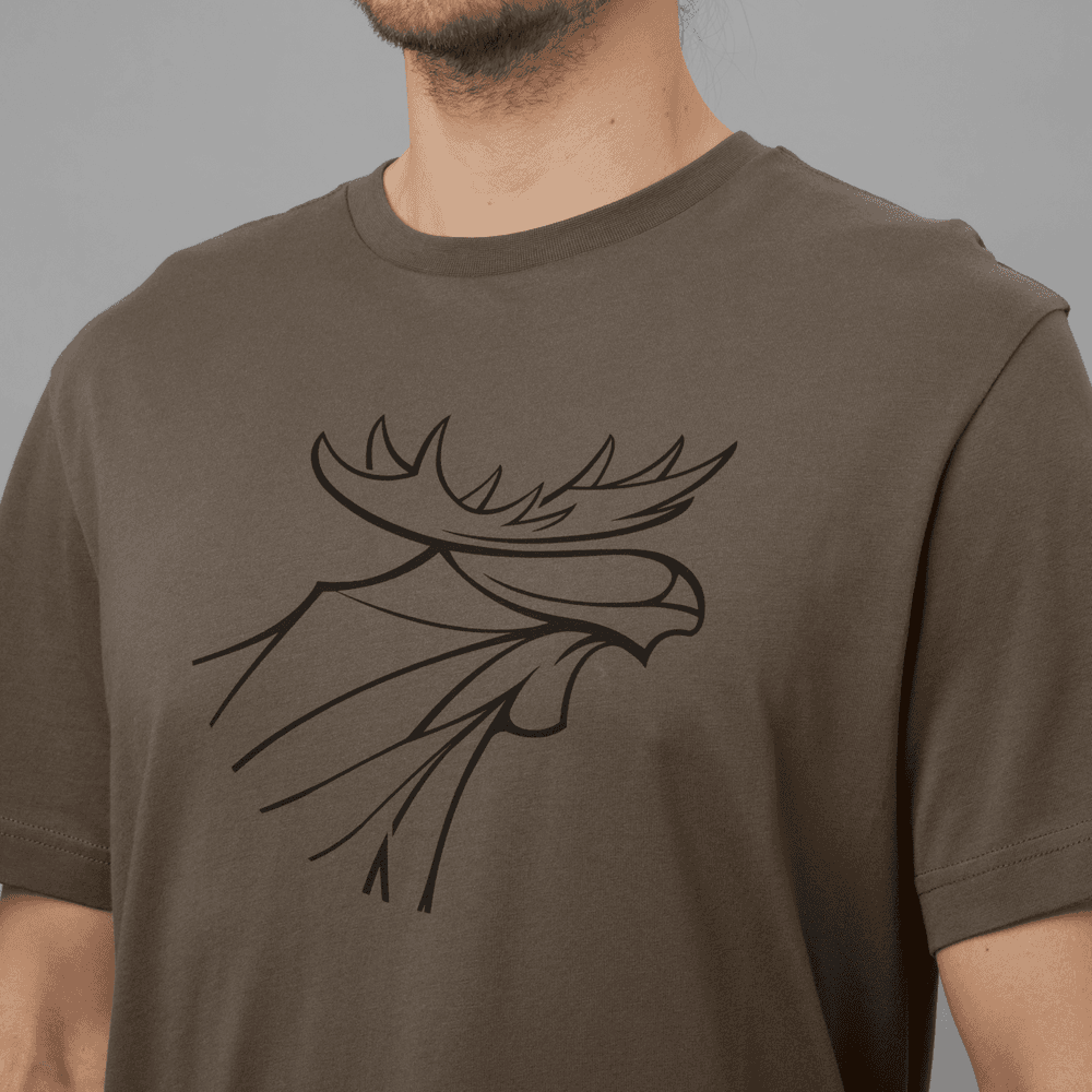 Graphic T-shirt 2-pack Brown Granite/Phantom, view: 6