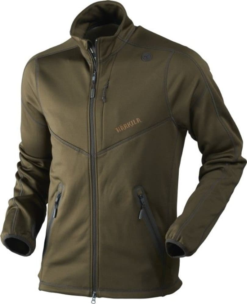 Norfell Full Zip Fleece Willow Green, view: 0