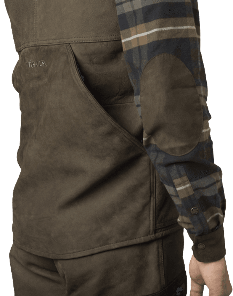 Pro Hunter Leather Vest Willow Green, view: 5