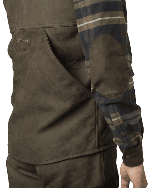 Pro Hunter Leather Vest Willow Green, view: 5