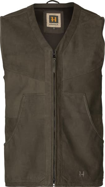 Pro Hunter Leather Vest Willow Green, view: 0