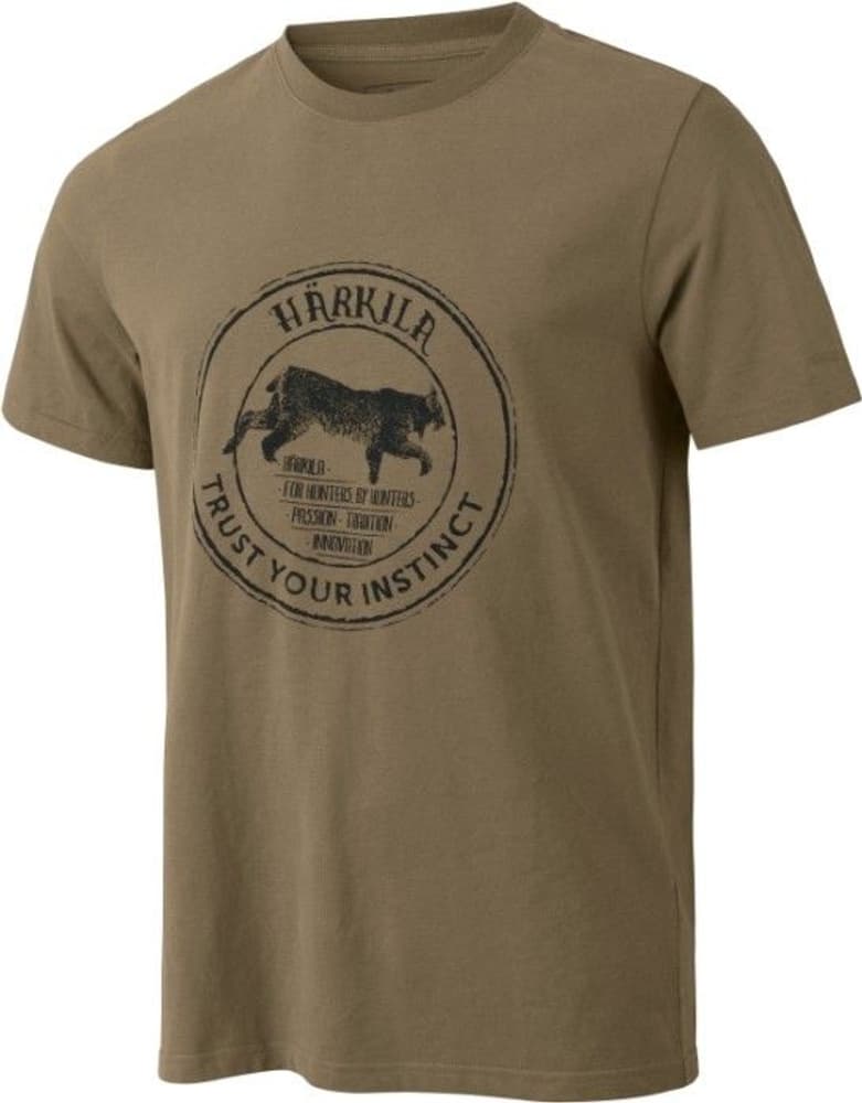 Wildlife Lynx S S T-Shirt Khaki, view: 0