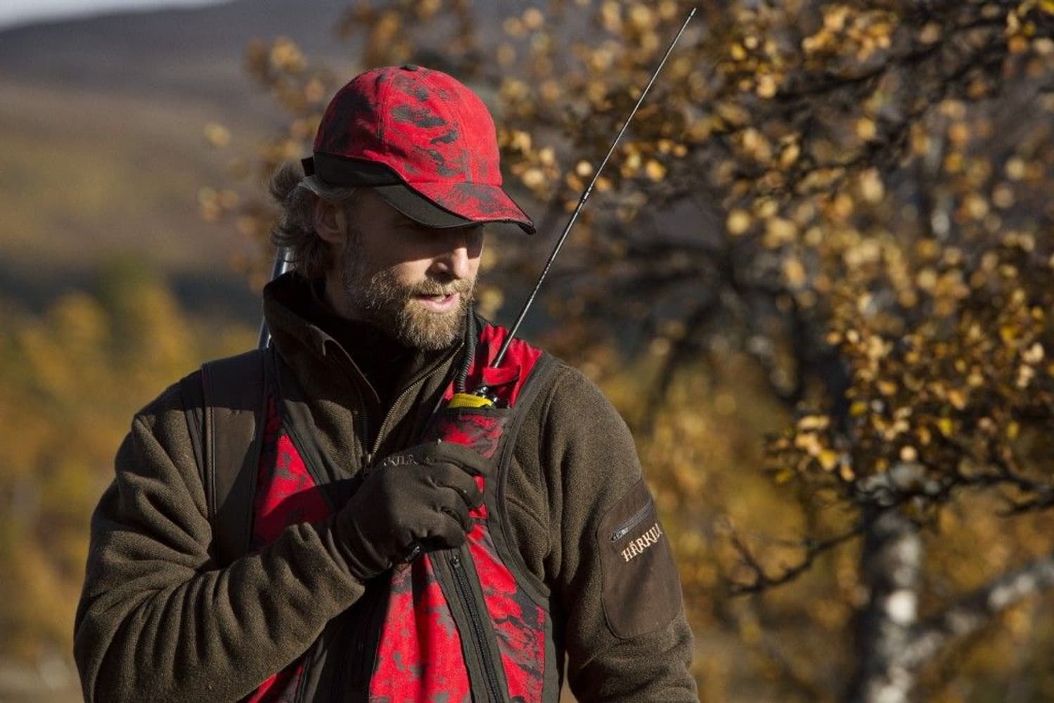 Lynx Safety Vest AXIS MSP Red Blaze/Shadow Brown, view: 3