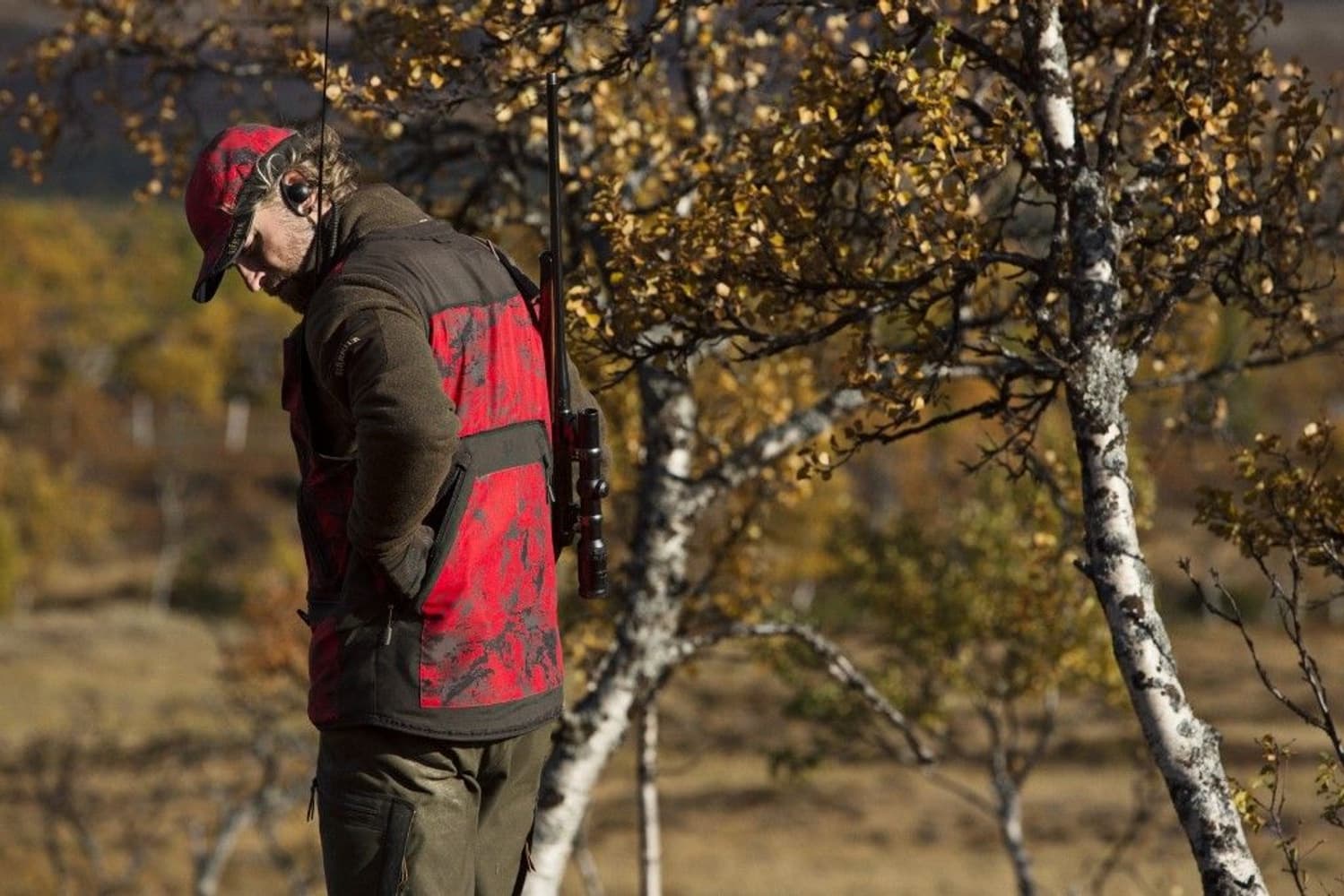 Lynx Safety Vest AXIS MSP Red Blaze/Shadow Brown, view: 4