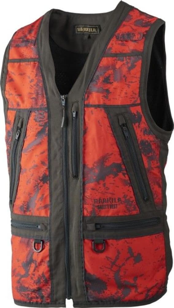 Lynx Safety Vest AXIS MSP Red Blaze/Shadow Brown, view: 0