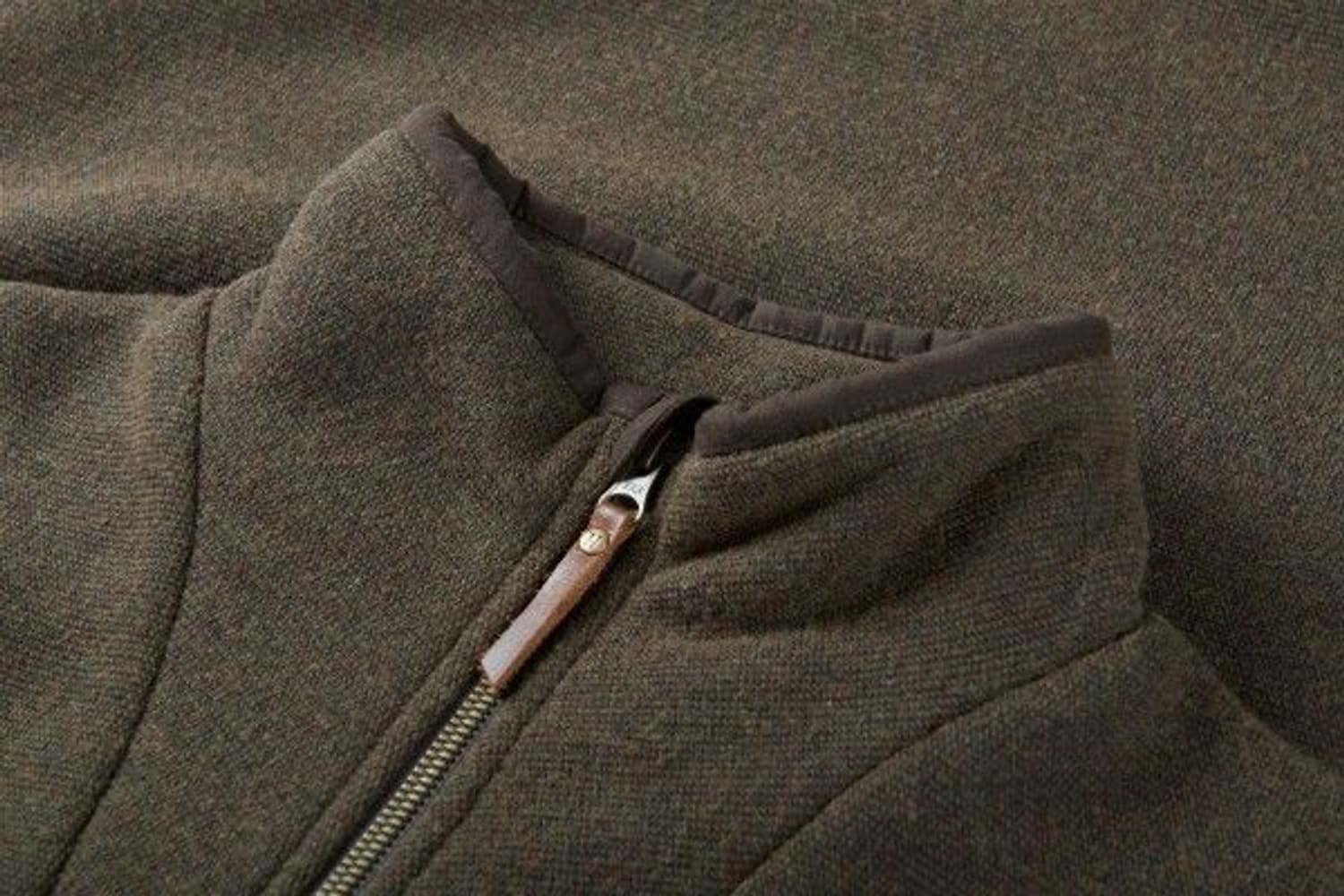 Norja HSP Cardigan Full Zip Shadow Brown Melange, view: 2