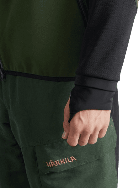 Scandinavian Fleece Jacket Green/Black, view: 3