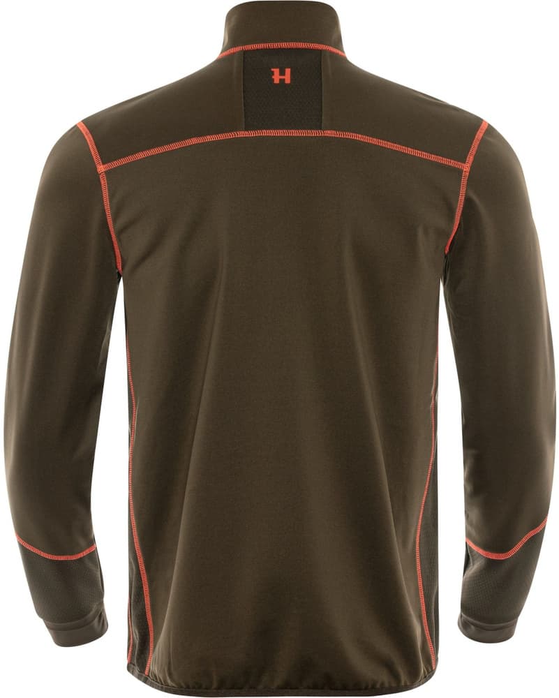 Scandinavian Fleece Jacket Willow Green/Shadow Brown, view: 1