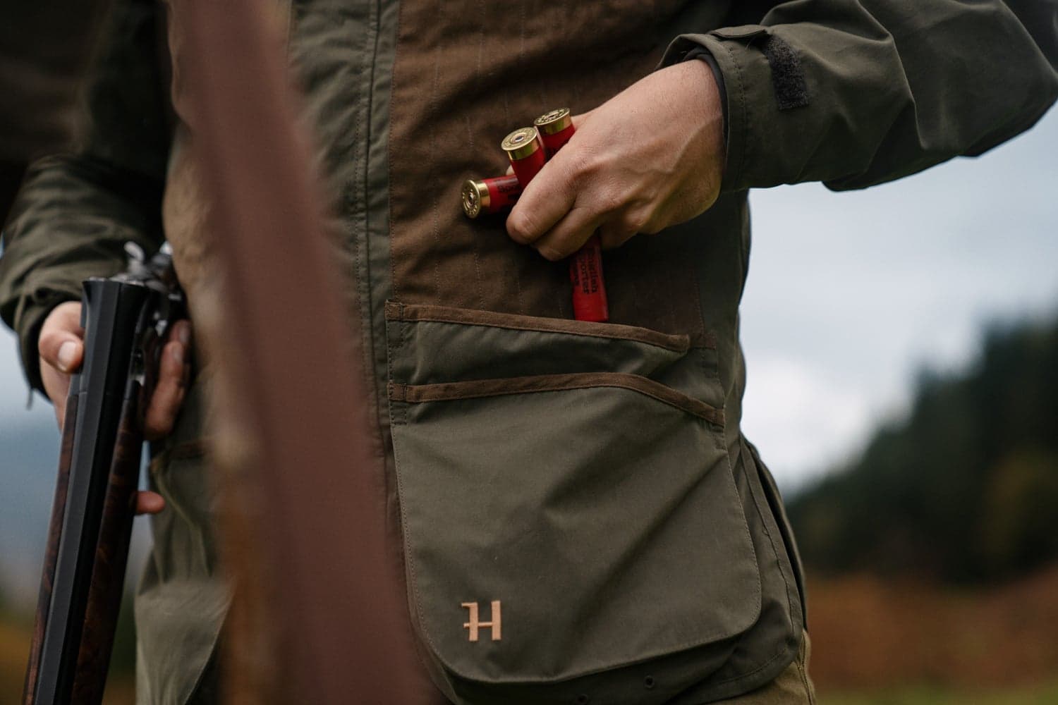 Rannoch HWS Shooting Jacket Willow Green, view: 6