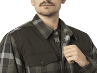 Asmund Insulated Wool Shirt Willow Green/Phantom - view: 3