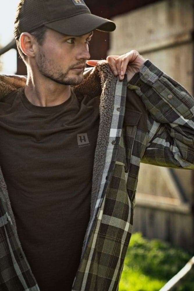 Asmund Insulated Wool Shirt Willow Green/Phantom, view: 5