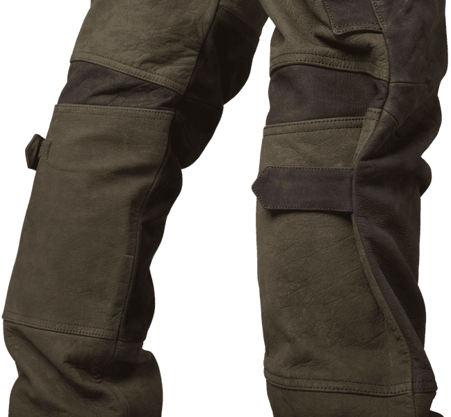 Pro Hunter Leather Trousers Willow Green, view: 7