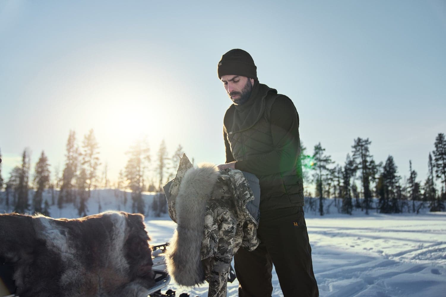 Logmar Insulated Packable Vest Willow Green, view: 6